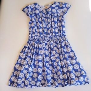 Blue and white floral dress. Size 6x